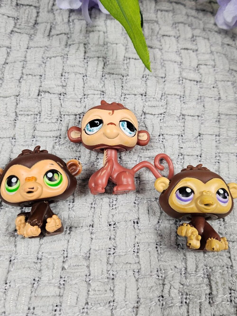 Littlest Pet Shop Monkey Chimpanzee Lot #359 #223 #485